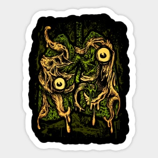 Zombie Lungs Sticker